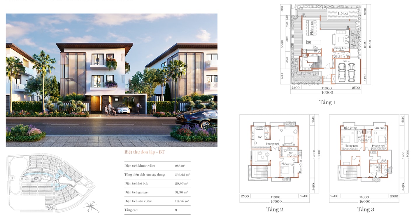 biệt thự đơn lập